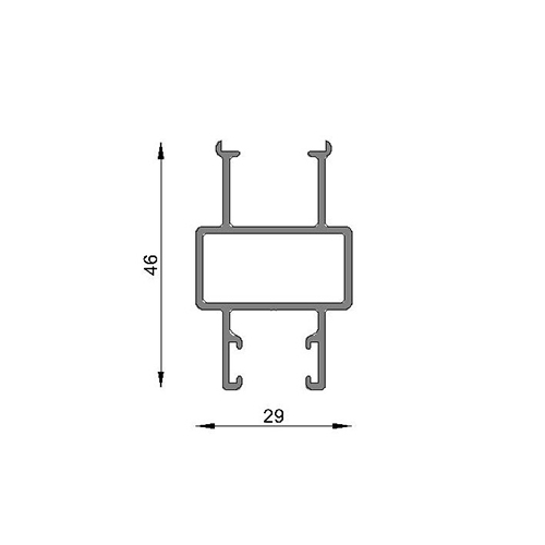 Parante lateral Hoja Corrediza