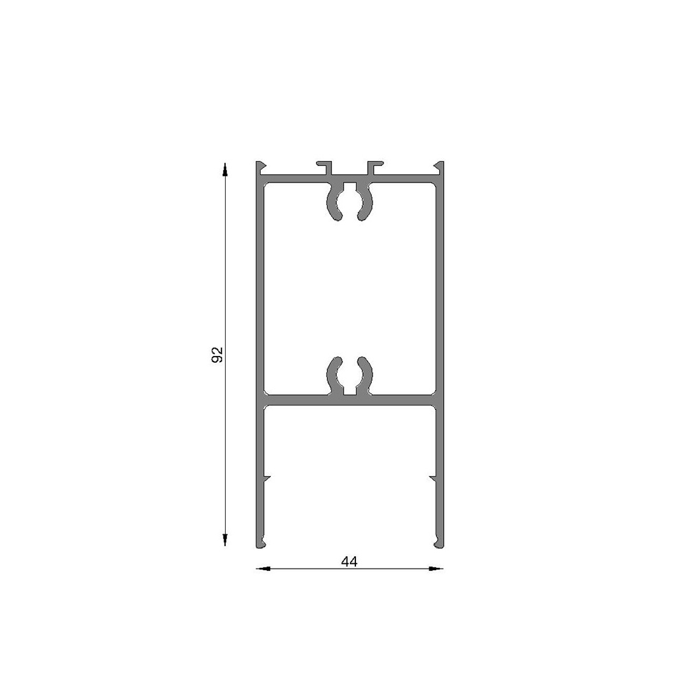 Travesa�o puerta de rebatir