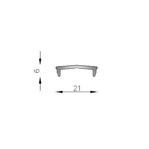 Cubre tornillos para techo vidriado