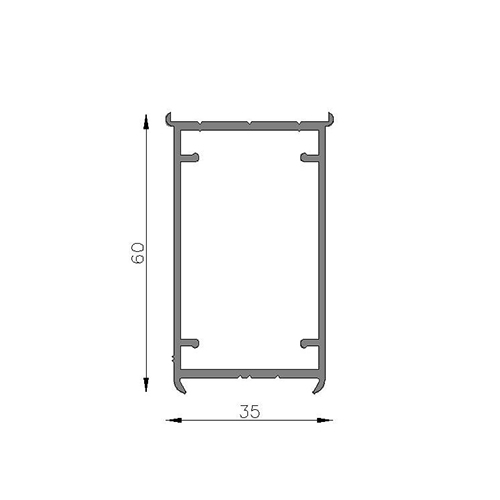 Hoja de puerta de rebatir
