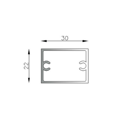 Parante baranda 30 mm