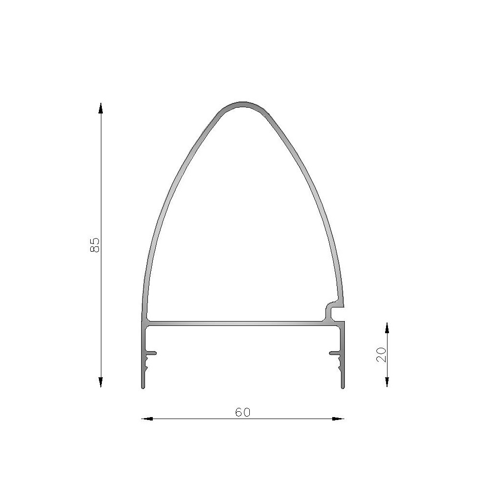 Tapa Columna para Frente integral