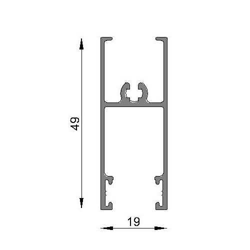 TRAVESA�O HOJA CORR. 6063 T5