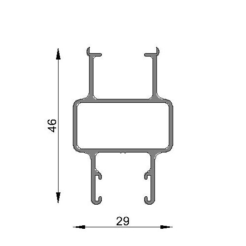 Parante lateral Hoja Corrediza