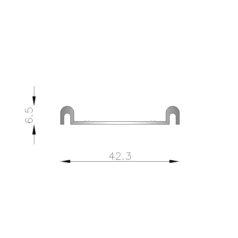 Gu�a Inferior de placard