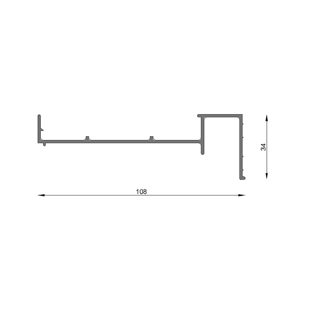 Gu�a Cortina regulable