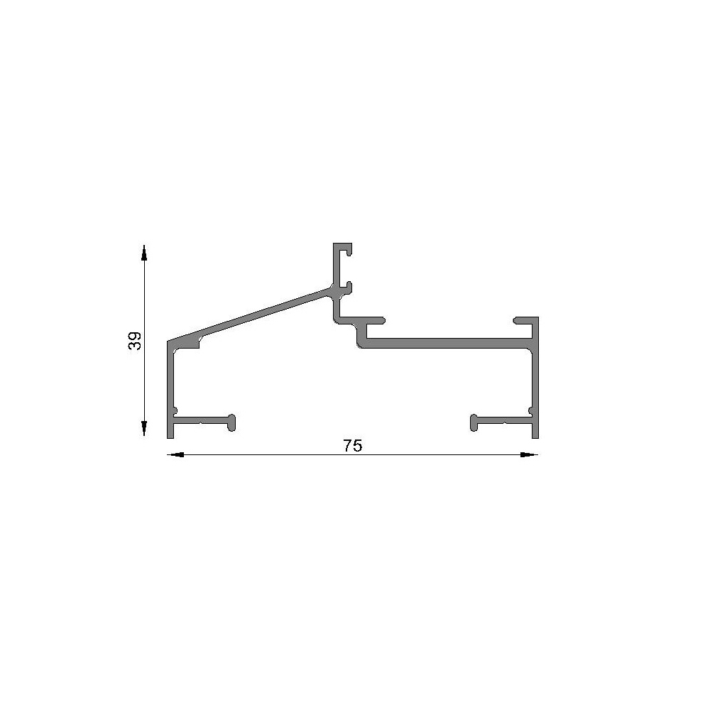 Marco puerta 36mm y celos�a regulable