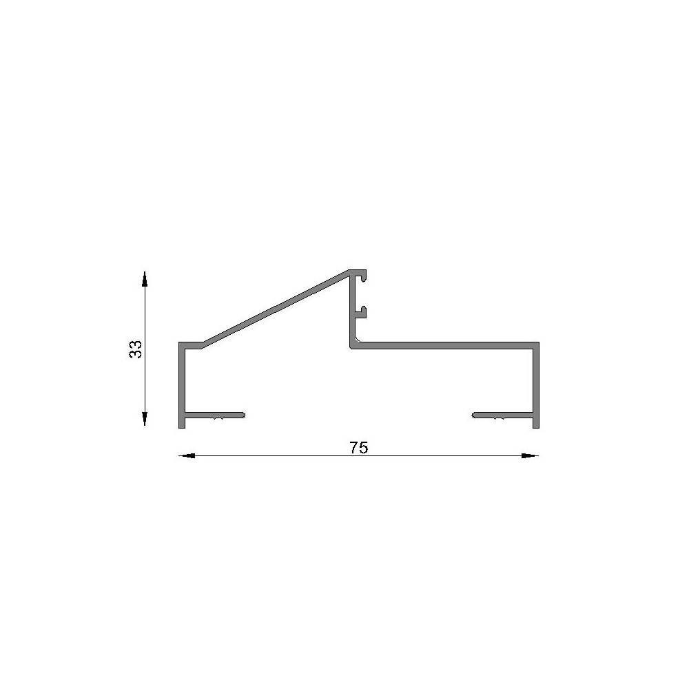 Marco puerta 2 pulgadas