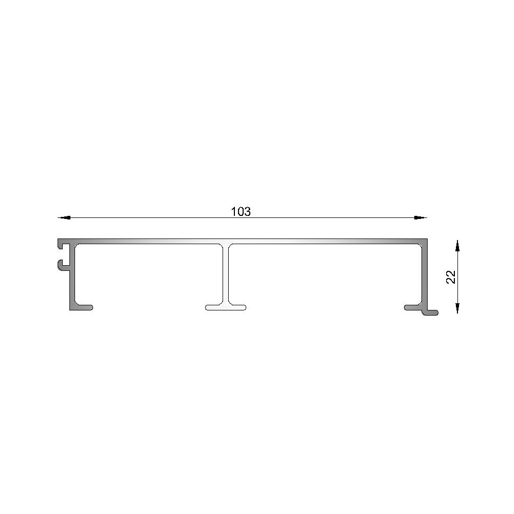Remate z�calo y cieloraso