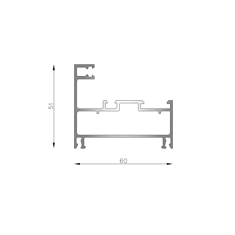 Marco Ventana escalonada