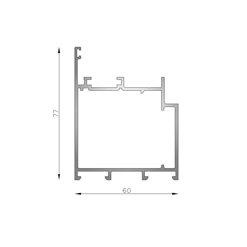 Hoja para puerta de rebatir