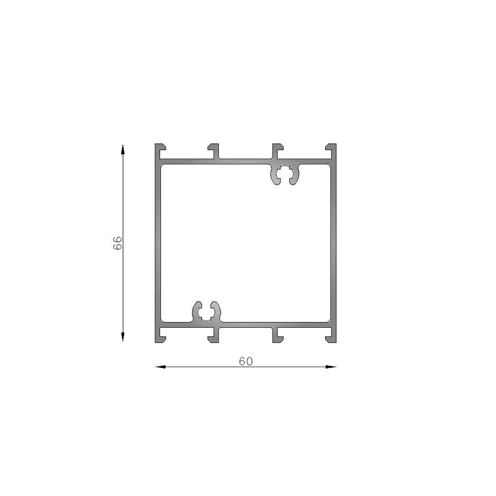 Travesa�o para puerta de rebatir