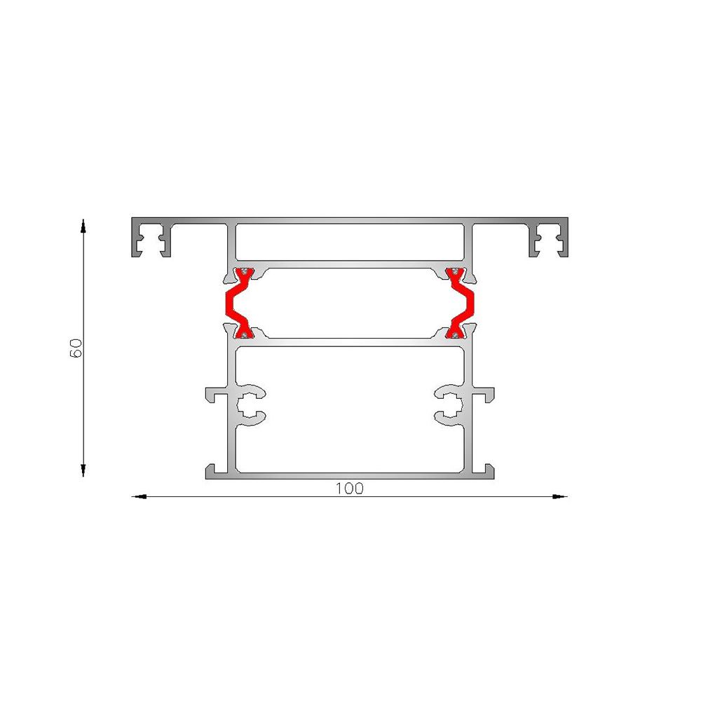 Travesa�o para puerta Batiente