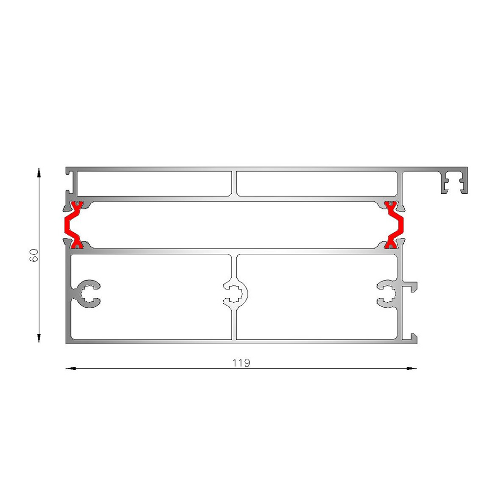 Z�calo para puerta Batiente