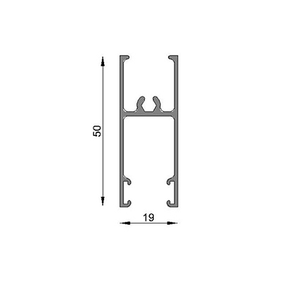 TRAVESA�O HOJA CORR. 6063 T5