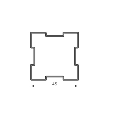 COLUMNA TABIQ. TUB. 6063 T5