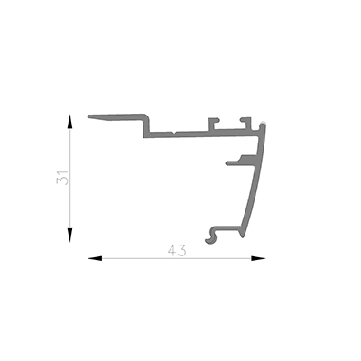 CRUCE CORR. LW 6063 T5