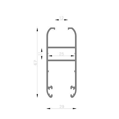 CORR. VID. SIMPLE LW 6063 T5