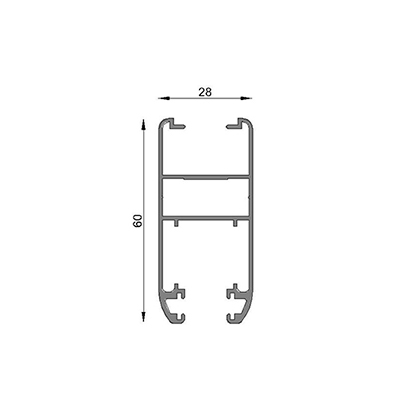 HOJA CORREDIZA     6063 T5