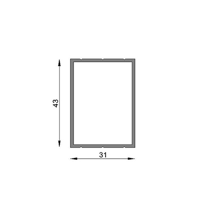 TRAVESA�O MOSQ. 6063 T5