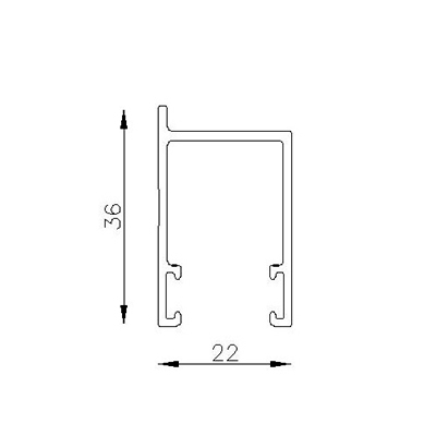 Umbral Placard 6063 T5