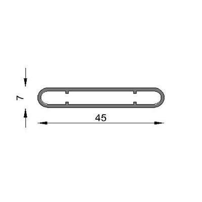 TABLILLA CELOSIA 6063 T5