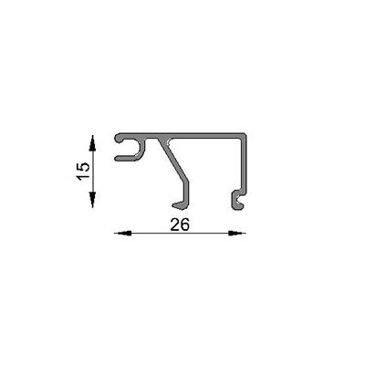 CONTRAVIDRIO 6063 T5
