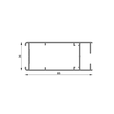PARANTE PUERTA 6063 T5