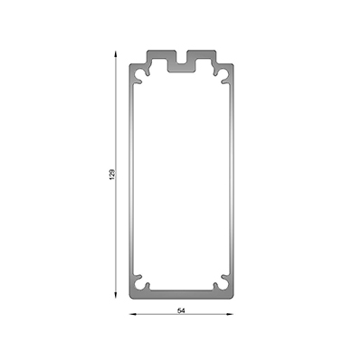 REFUERZO INT COLUMNA AA6063 T5