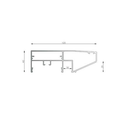 PASAMANO RECTO          6063T5