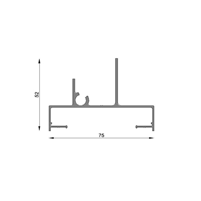 MARCO VENTANA BANDER. 6063 T5