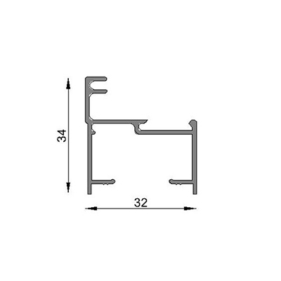 MARCO PA�O FIJO 6063 T5