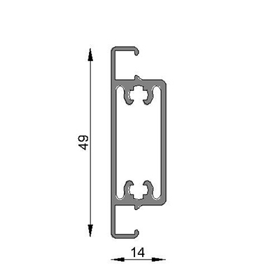 TRAVESA�O MOSQ. 6063 T5