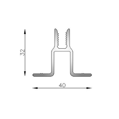 ADAPTADOR DVH        6063 T5