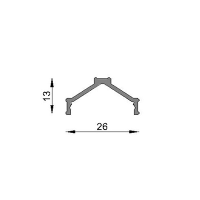 MOLD. PTA PLACA 6063 T5