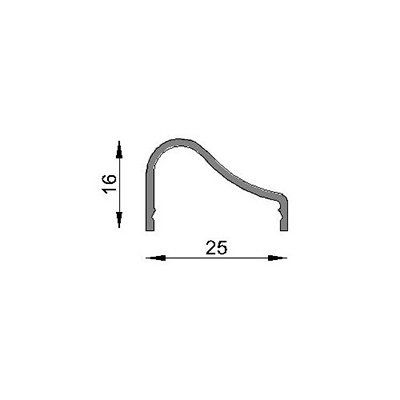MOLD. PTA PLACA 6063 T5