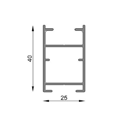 BATIENTE PTA REB. 6063 T5