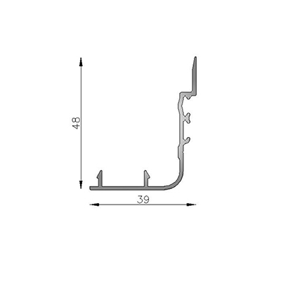 SOLAPA CTRAL 6063 T5