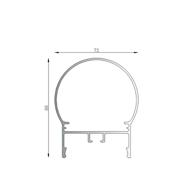 PASAMANOS LIBRE     6063 T5