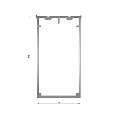 REFUERZO COLUMNA    AA 6063 T5