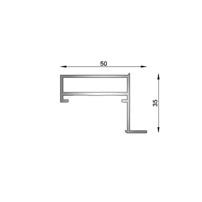TRAV. VID. ESTRUCTURAL 6063 T5