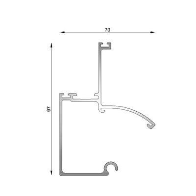 MEDIA COLUMNA HEMBRA 6063 T5