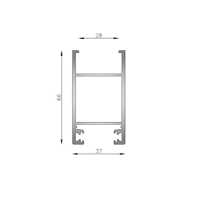 PARANTE LATERAL 6063 T5