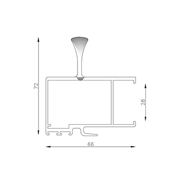PARANTE REFORZADO 6063 T5