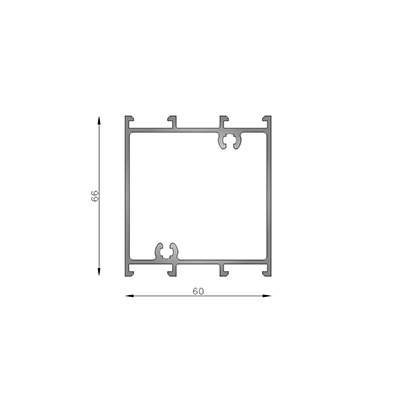 TRAVESA�O PUERTA 6063 T5