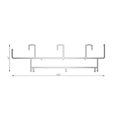 MARCO 3 GUIAS 6063 T5