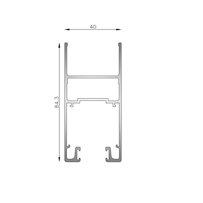 HOJA PERIMETRAL R60 AA6063T5